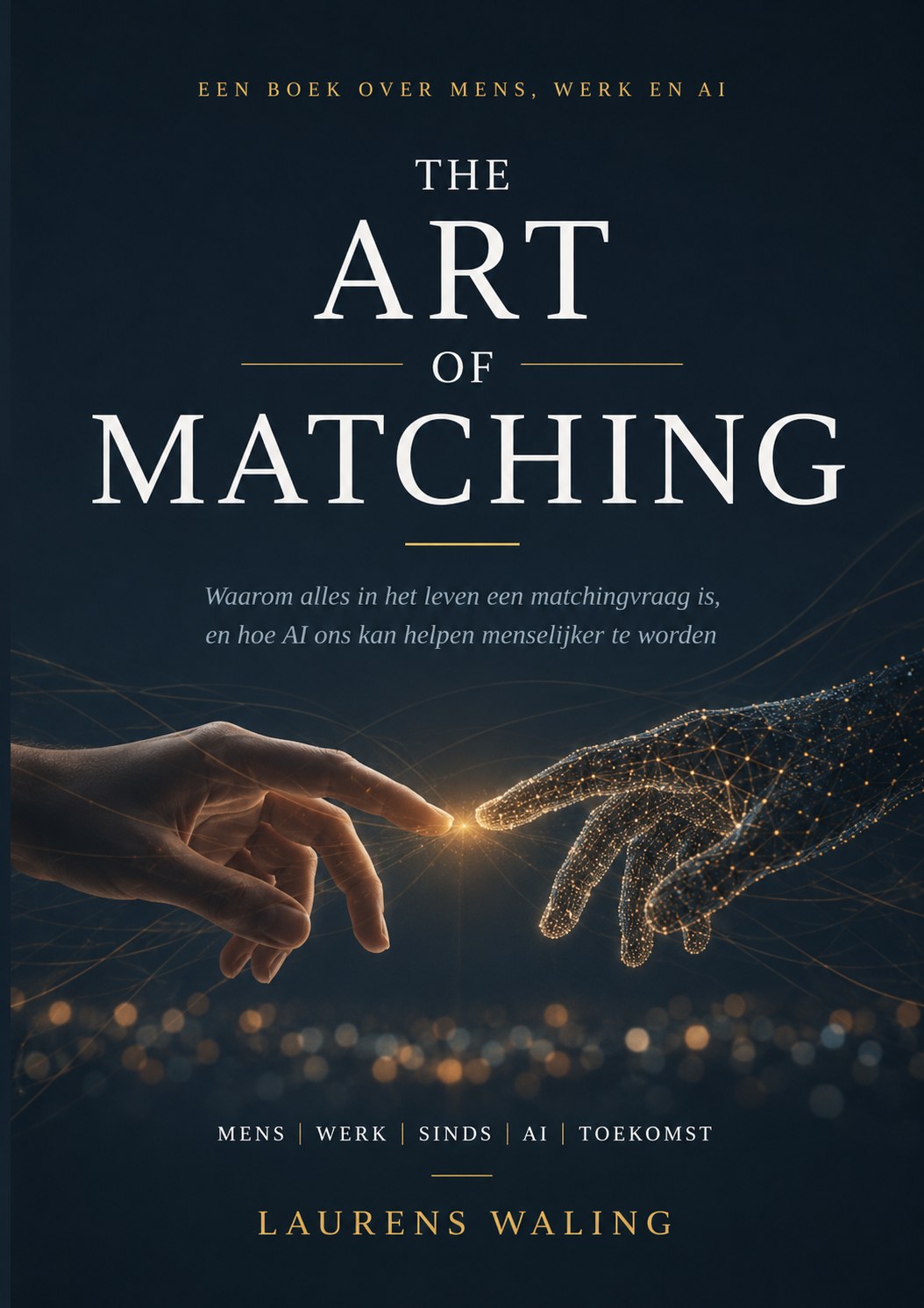 Book cover of The Art of Matching, by Laurens Waling